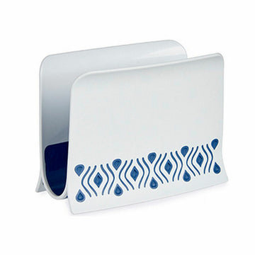 Napkin holder Stefanplast Tosca Blue Plastic 8,8 x 11 x 15 cm (8 Units)