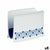 Serviettenring Stefanplast Tosca Blau Kunststoff 8,8 x 11 x 15 cm (8 Stück)