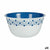 Salad Bowl Stefanplast Tosca Blue Plastic 19 x 9 x 19 cm (12 Units)