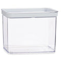 Jar Transparent Silicone polystyrene ABS 2,2 L 10,5 x 16,1 x 21 cm (9Units)