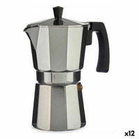 Italienische Kaffeemaschine Aluminium 450 ml (12 Stück)