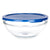 Panier-repas rond avec couvercle Chefs Bleu 1,7 L 20,5 x 9 x 20,5 cm (4 Unités)