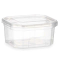 Rectangular Lunchbox with Lid Transparent polypropylene 370 ml 10,7 x 5,5 x 11,7 cm (24 Units)