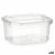 Boîte à repas rectangulaire avec couvercle Transparent polypropylène 370 ml 10,7 x 5,5 x 11,7 cm (24 Unités)