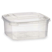 Rectangular Lunchbox with Lid Transparent polypropylene 500 ml 12,3 x 6 x 13 cm (24 Units)