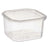 Boîte à repas rectangulaire avec couvercle Transparent polypropylène 750 ml 12,8 x 7,5 x 13,5 cm (24 Unités)
