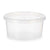 Panier-repas rond avec couvercle Transparent polypropylène 500 ml 12,5 x 6,2 x 12,5 cm (24 Unités)