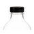 Flasche Schwarz Durchsichtig Kunststoff 1 L 8,3 x 23 x 8,3 cm (12 Stück)