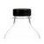 Bottle Black Transparent Plastic 1 L 8,3 x 23 x 8,3 cm (12 Units)