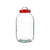 Jar Lid with handle Red polypropylene 5 L 16,5 x 29 x 16,5 cm (4 Units)