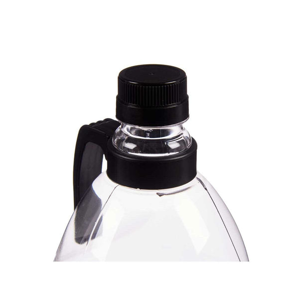 Bottle With handle Black Transparent Plastic 2 L 11,5 x 28,7 x 11,5 cm (6 Units)