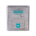 Porte-capsules Organic Café Distributeur Gris Fer blanc 9 x 18 x 16,1 cm (12 Unités)