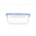 Boîte à lunch hermétique Carré Transparent polypropylène 1,4 L 14,5 x 8,5 x 20 cm (12 Unités)