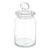 Jar Kitchen 860 ml 9,8 x 19,3 x 9,8 cm Transparent Silicone Glass (6 Units)