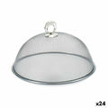 Cover Ø 25 cm Stainless steel Plastic (24 Units)