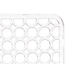 Non-slip Mat Transparent Plastic 28 x 0,1 x 28 cm Sink (12 Units)