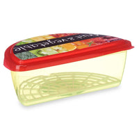 Boîte à lunch Fruits et légumes Multicouleur Plastique 23 x 8 x 13 cm (24 Unités)