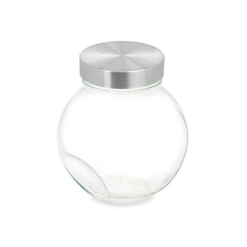 Keksdose Durchsichtig Glas 700 ml (24 Stück) mit Deckel Einstellbar