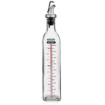 Huilier Transparent verre 500 ml (24 Unités) Compteur
