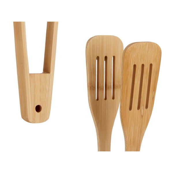 Küchenzange Bambus 30,5 x 5 x 5,5 cm (12 Stück)