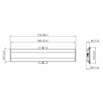 Stab Vogel's 7234070 715 mm