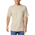 Herren Kurzarm-T-Shirt Columbia Csc Basic Logo™ Hellbraun Berg