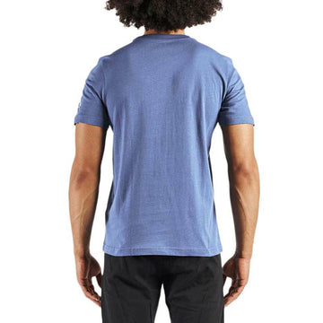 Men’s Short Sleeve T-Shirt Kappa Blue Men