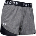 Short de Sport pour Femme Under Armour Play Up 3.0 Twist Gris foncé Noir