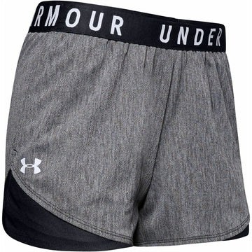 Sports Shorts for Women Under Armour Play Up 3.0 Twist Dark grey Black