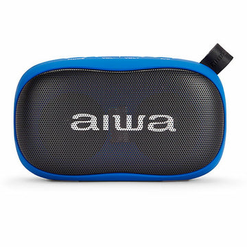 Tragbare Bluetooth-Lautsprecher Aiwa BS-110BK Schwarz Blau