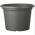 Pot Deroma Cylindre Anthracite Injecté Ronde Ø 50 cm 50 x 35 cm