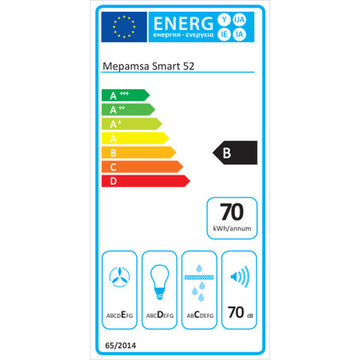 Konventioneller Rauchfang Mepamsa SMART 52 cm 300 m3/h 125W D