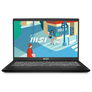 Laptop MSI Modern 15 B13M-281XES Qwerty Španska 15,6" Intel Core i7-1355U 16 GB RAM 1 TB SSD