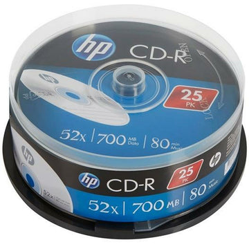 CD-R HP 700 MB 52x (8 kosov)