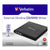 External Recorder Verbatim Slimline CD/DVD Black