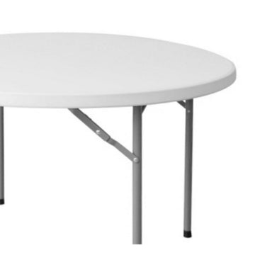 Table Piable Blanc HDPE 120 x 120 x 74 cm