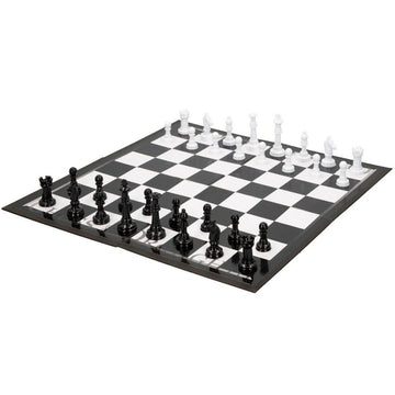 Schach- und Dame-Brett Colorbaby Kunststoff (12 Stück)