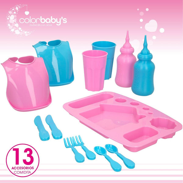 Dolls Accessories Colorbaby Baby Doll 20 Pieces 39 x 9,5 x 21,5 cm 6 Units