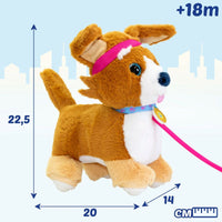 Plüschtier Eolo Sprint Puppy Hund 20 x 22,5 x 14 cm (4 Stück)