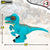 Dinozaver Funville 4 kosov 27 x 15 x 7,5 cm Dinozaver