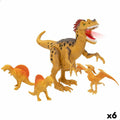 Set Dinosaures Colorbaby 4 Pièces 6 Unités 23 x 16,5 x 8 cm Dinosaures