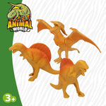 Set Dinosaures Colorbaby 4 Pièces 6 Unités 23 x 16,5 x 8 cm Dinosaures