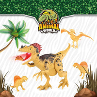Set of Dinosaurs Colorbaby 4 Pieces 6 Units 23 x 16,5 x 8 cm Dinosaurs