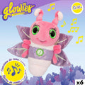 Fluffy toy Eolo Firefly Pink 28,5 x 26,5 x 12 cm (6 Units)