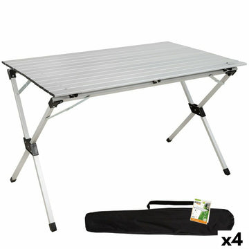 Table Klapptisch Aktive Silberfarben Aluminium 110 x 70 x 70 cm (4 Stück)