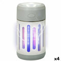 Lampe Antimoustiques Rechargeable à LED 2 en 1 Aktive 7 x 13 x 7 cm (4 Unités)