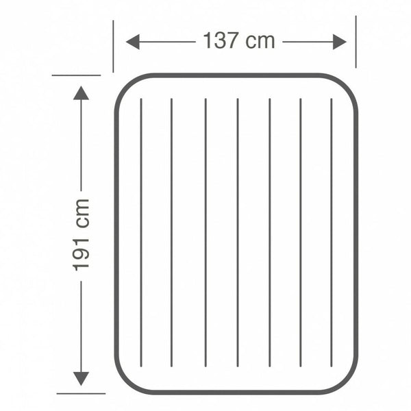 Luftmatratze Intex 137 x 25 x 191 cm (3 Stück)