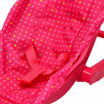 Chair for Dolls Colorbaby 25 x 25 x 36,5 cm Pink 12 Units