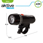 Set of Bicycle Lights Aktive 2 Pieces 12 Units