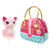 Fluffy toy Funville Cutekins Bag Cat 20 x 19 x 14 cm (2 Units)
